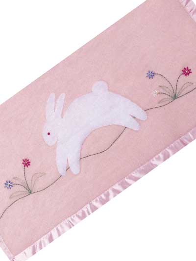 Fuzzy Bunny Blanket
