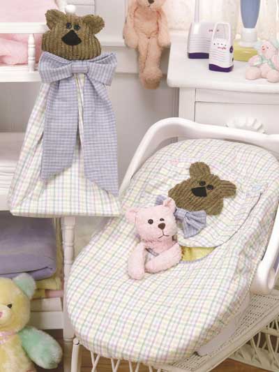 Cuddle Buddies Baby Car Seat Cover & Diaper Stacker