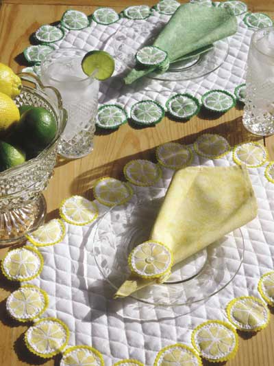 Cool Citrus Table Set