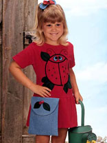 Sweet Little Ladybug Dress Set